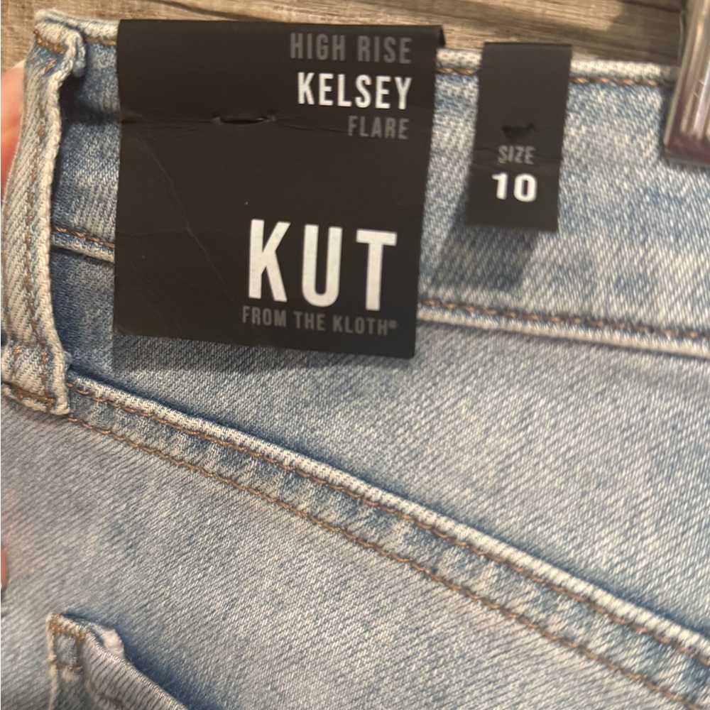 Kut from the Kloth Light Blue Kelsey Flare Jeans